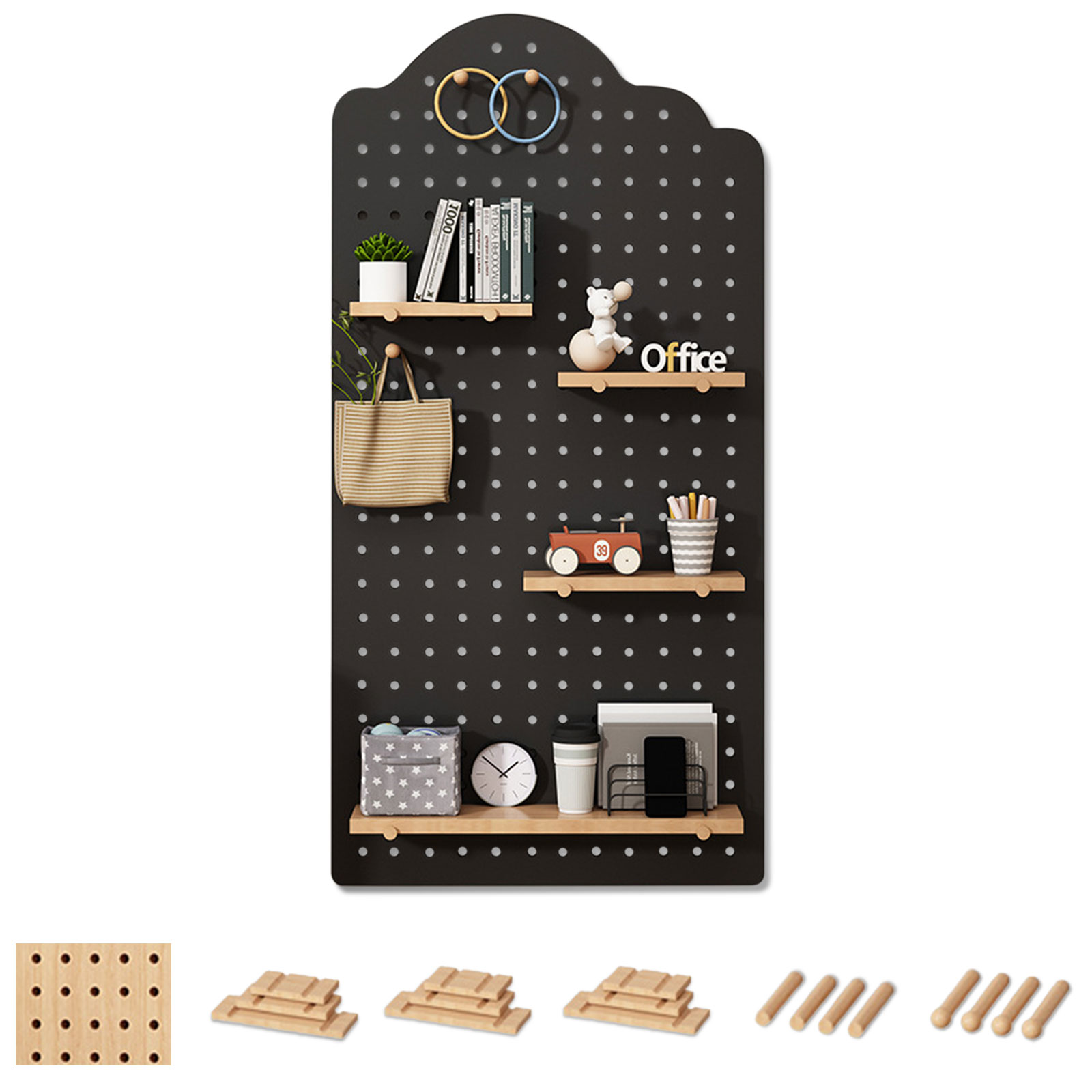 Cloud 70 * 150 set of combinations [ black ]