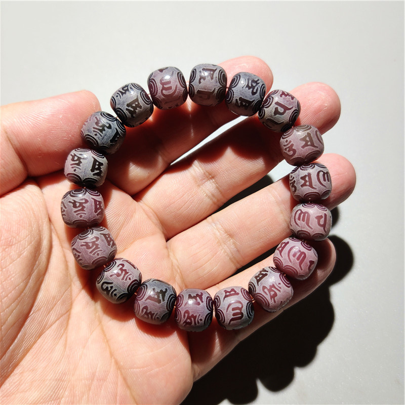 4:Violet 12*11mm bucket bead