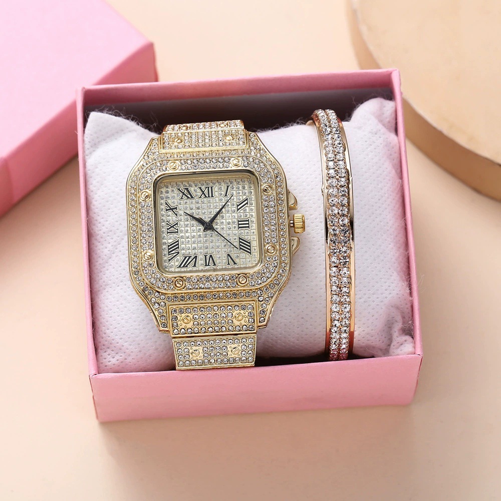 E watch, bangle and box