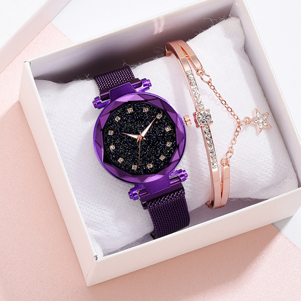 N  watch, bracelet and box