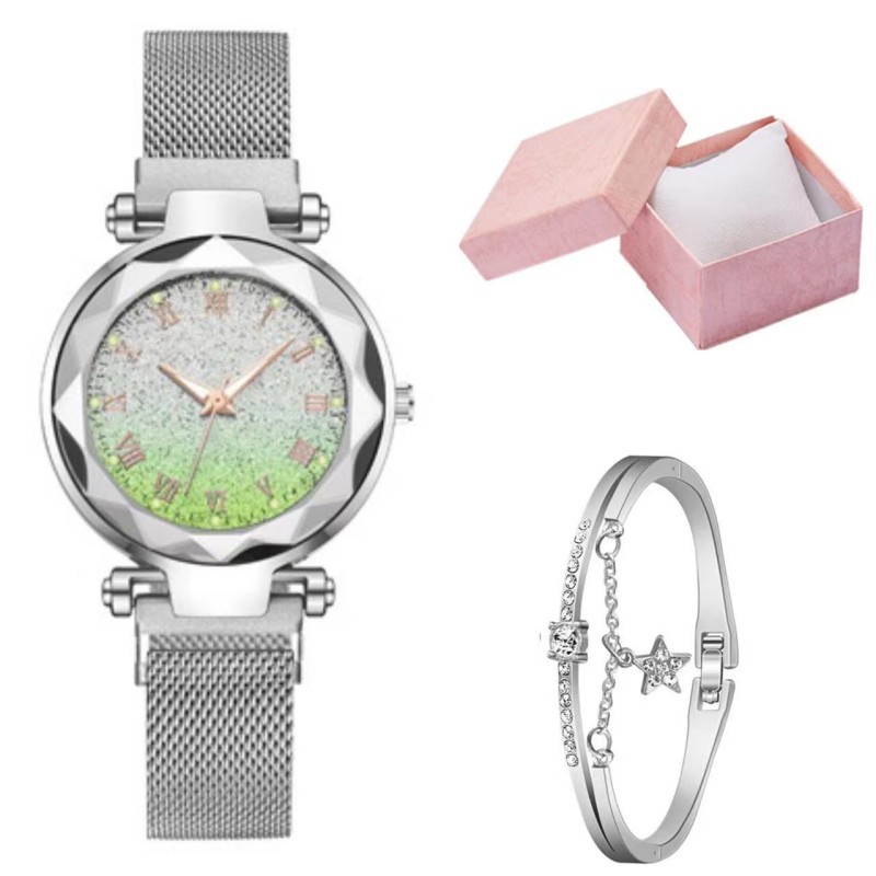 Q watch, bangle and box