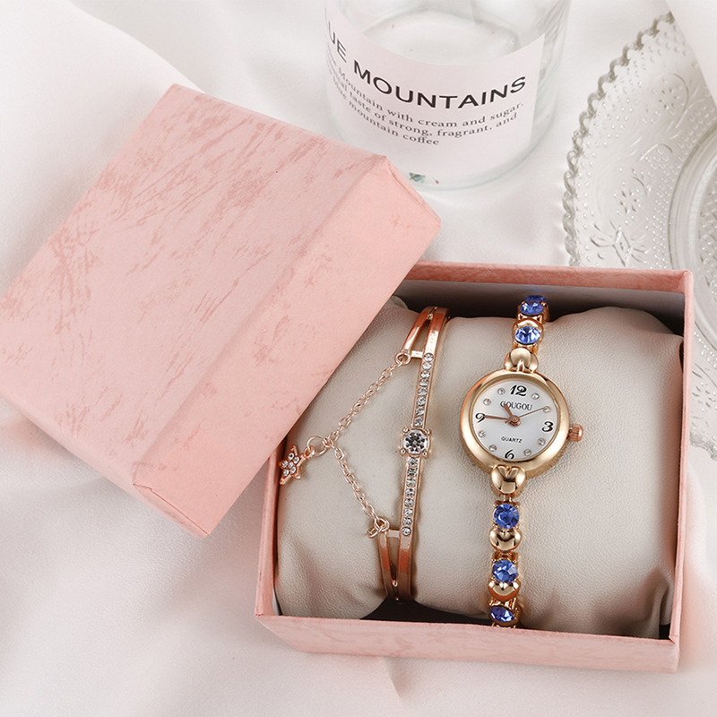 L   watch, bangle and box