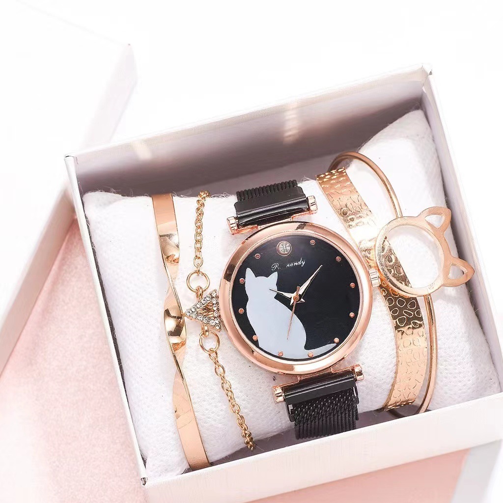 T watch, bangle and box