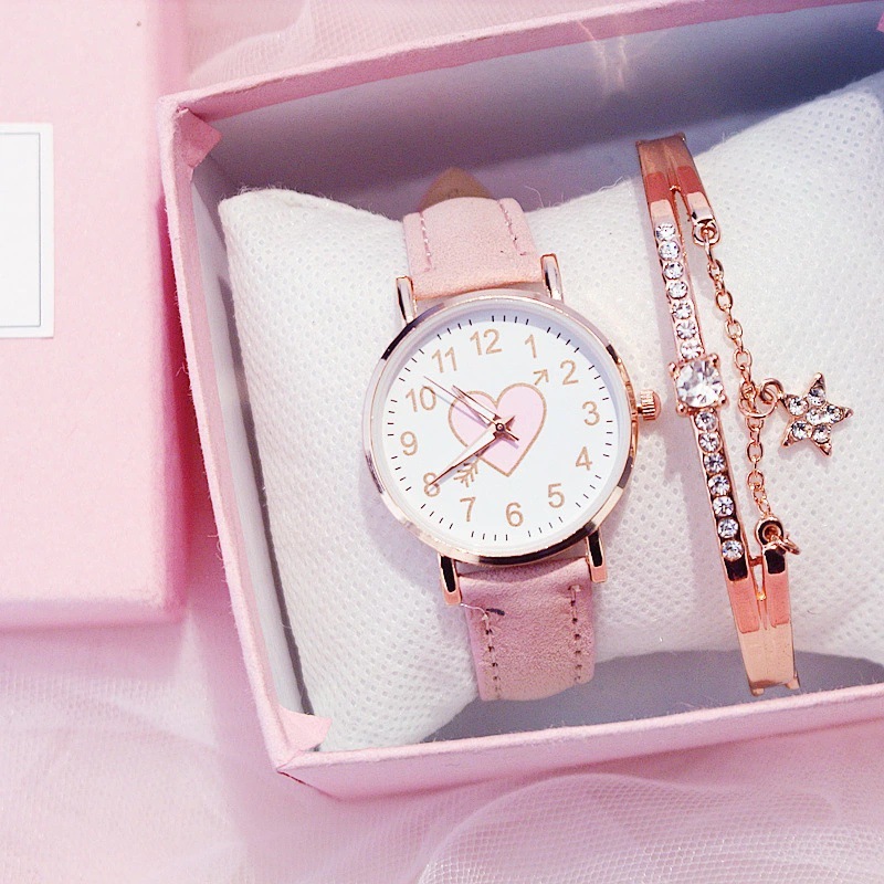 J watch, bangle and box