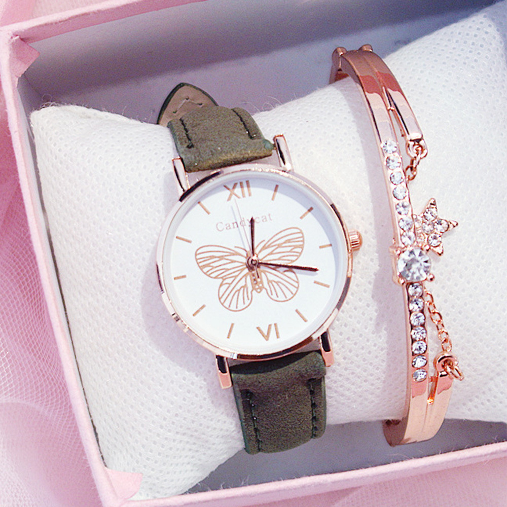 J watch, bangle and box