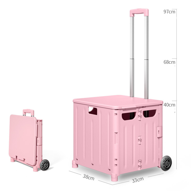 45L 2wheel pink