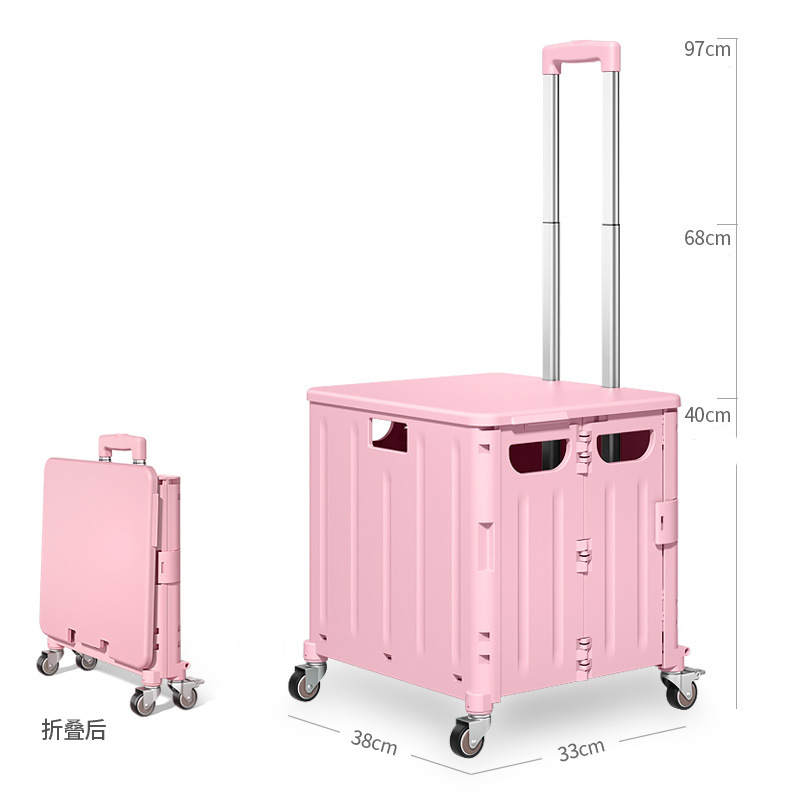 45L 4wheel pink