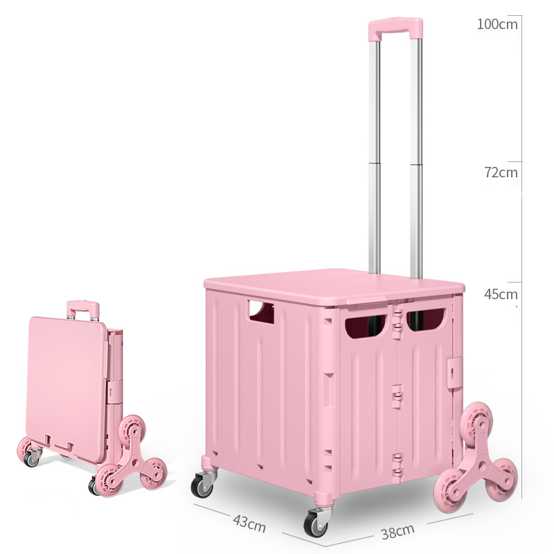 65L 8wheel pink