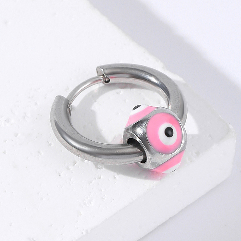 Steel Devil's Eye - pink