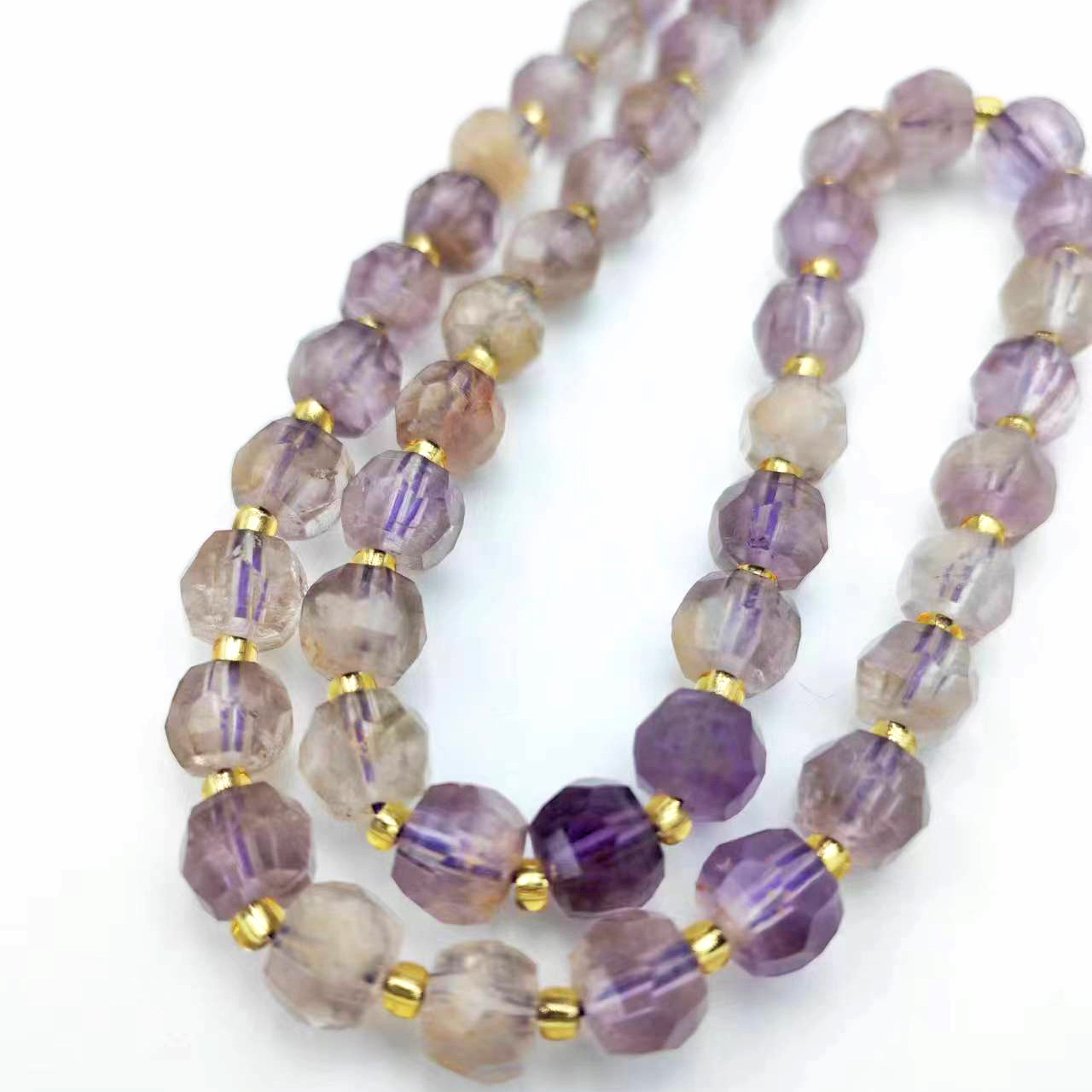 Purple Fluorite about 45 PCs/strip