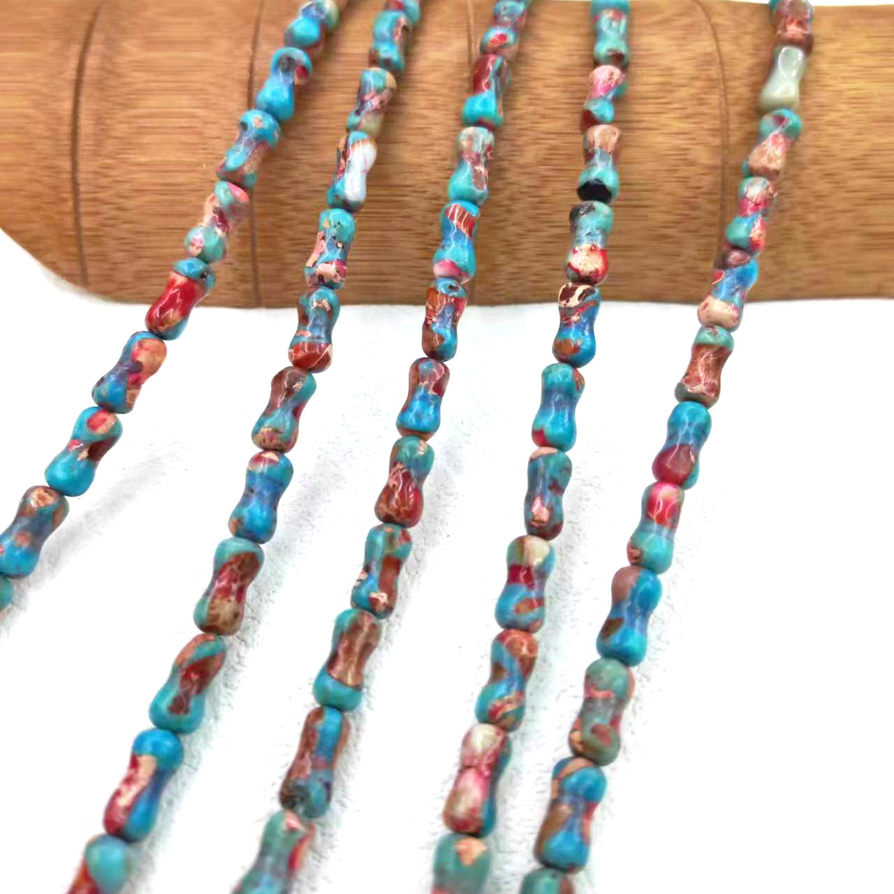 Blue red Impression Jasper