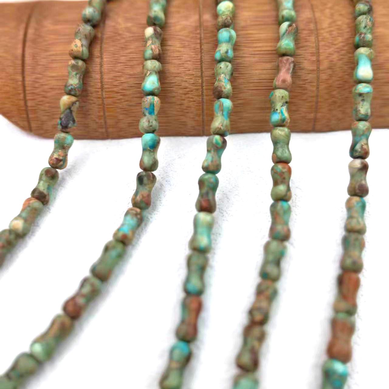 Turquoise blue Impression Jasper