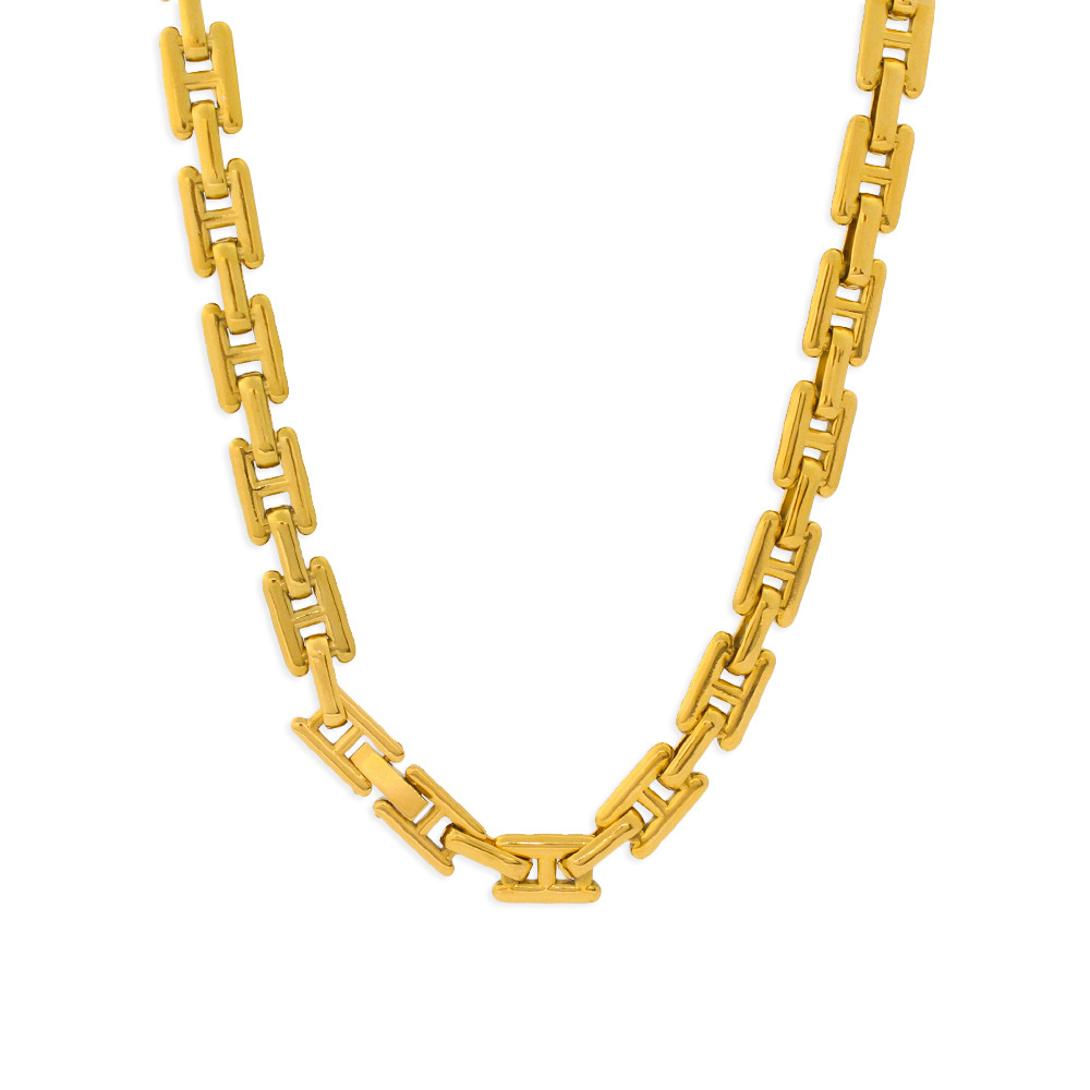 Gold necklace 45cm