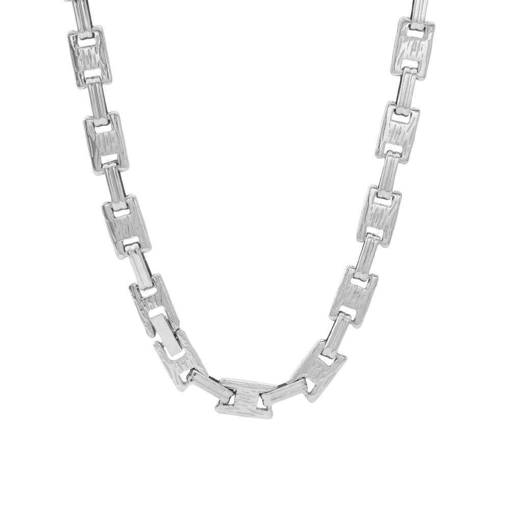 Steel necklace 45cm