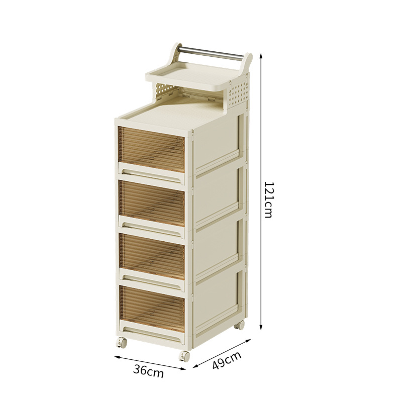 36 face width 6 layers - (2 layers of storage  4 layers of drawers)