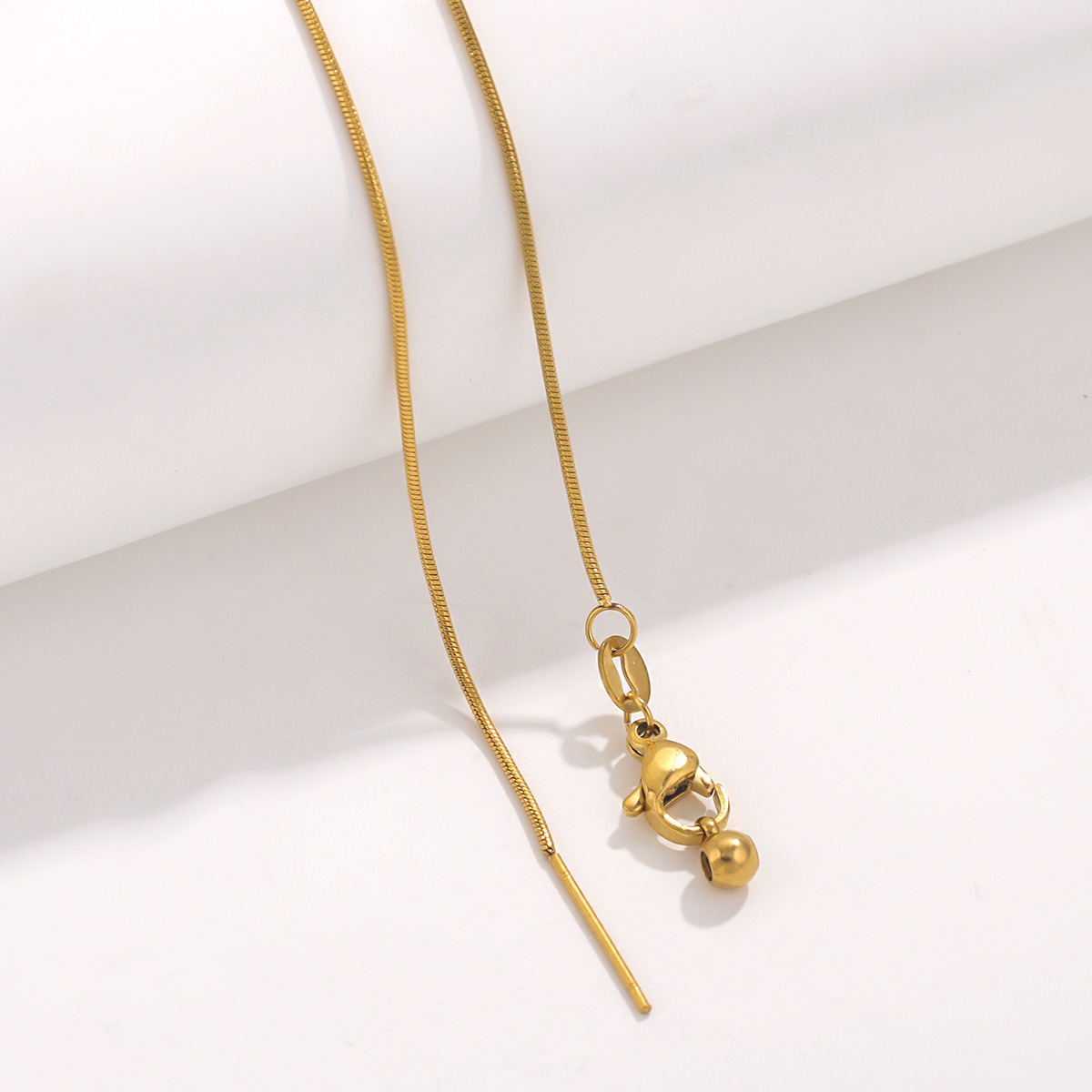 Gold - Round snake chain