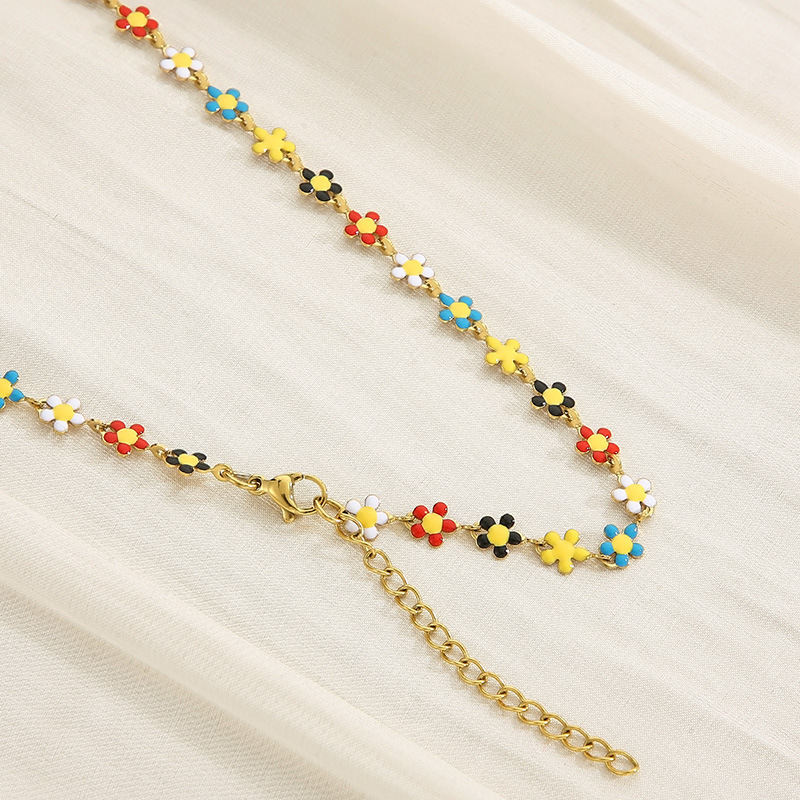 Necklace gold KN233352-TK