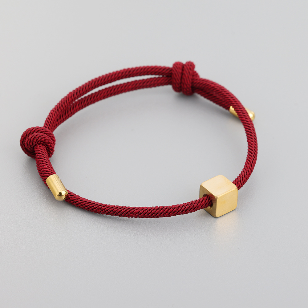 7:Burgundy   gold square