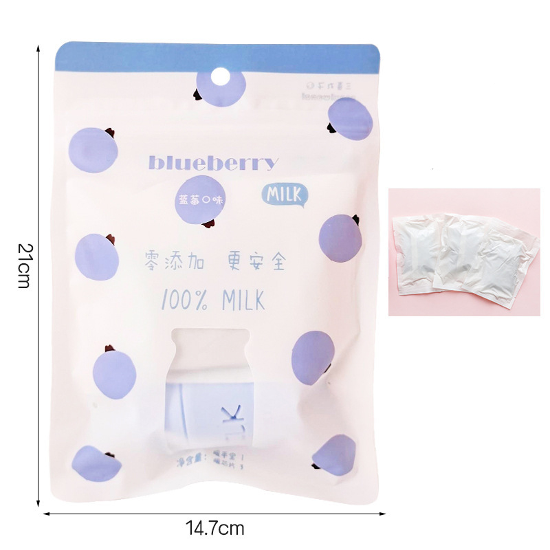 Baby bottle warm egg blue