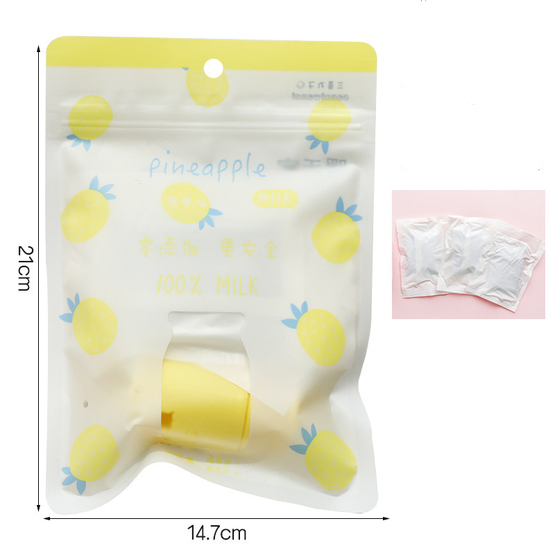 Baby bottle warm egg yellow