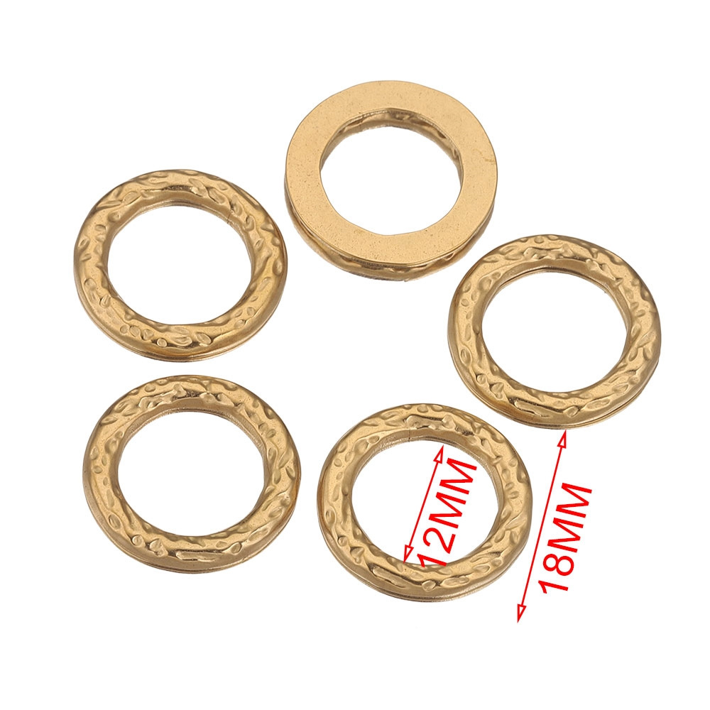 Gold half -18mm