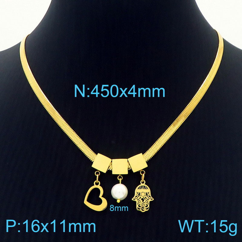 14:KN233839-KFC Necklace Gold