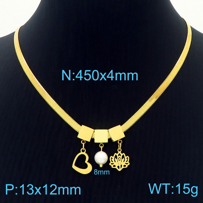 10:KN233830-KFC Necklace Gold