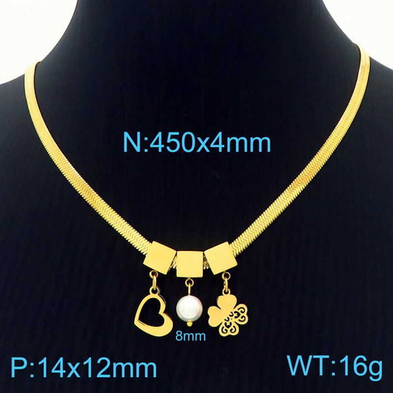 11:KN233831-KFC Necklace Gold