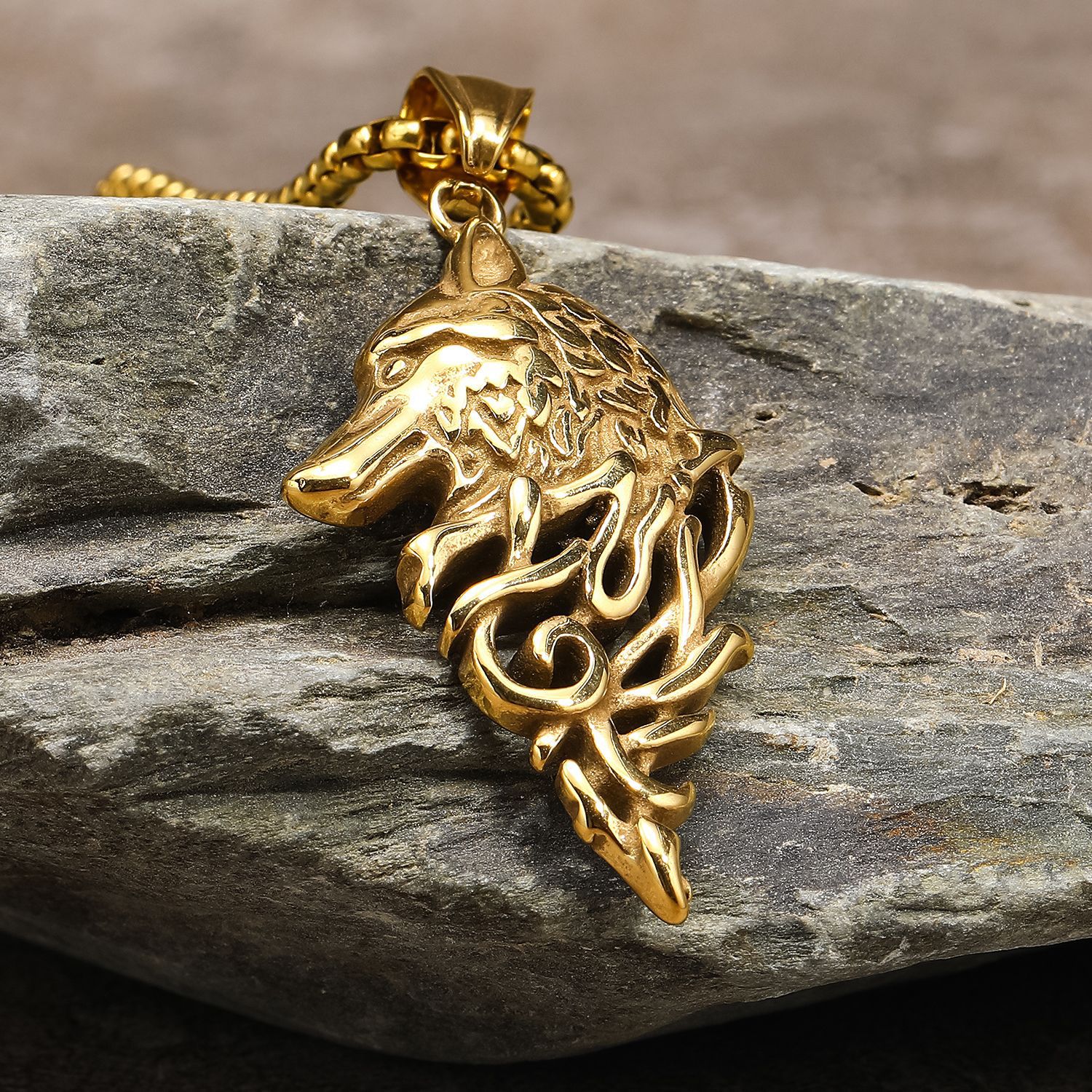 Gold pendant, no chain