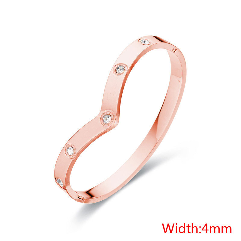 Rose gold 4mm