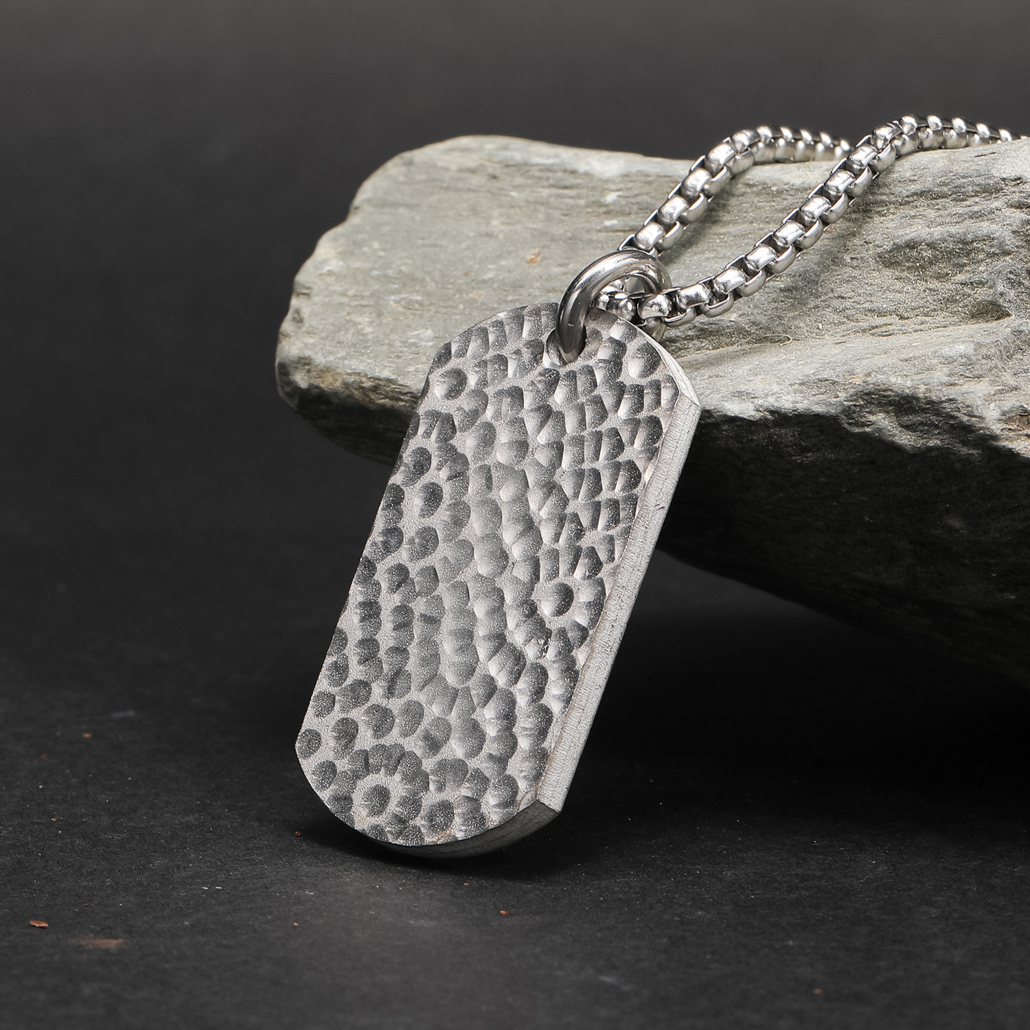 Steel pendant, no chain