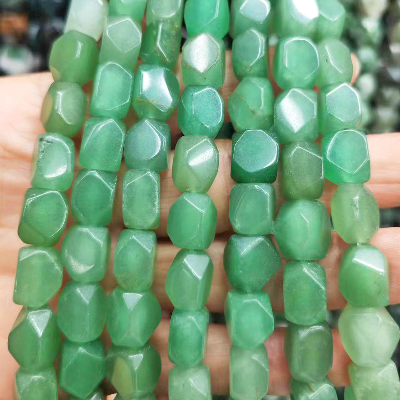 3 Green Aventurine