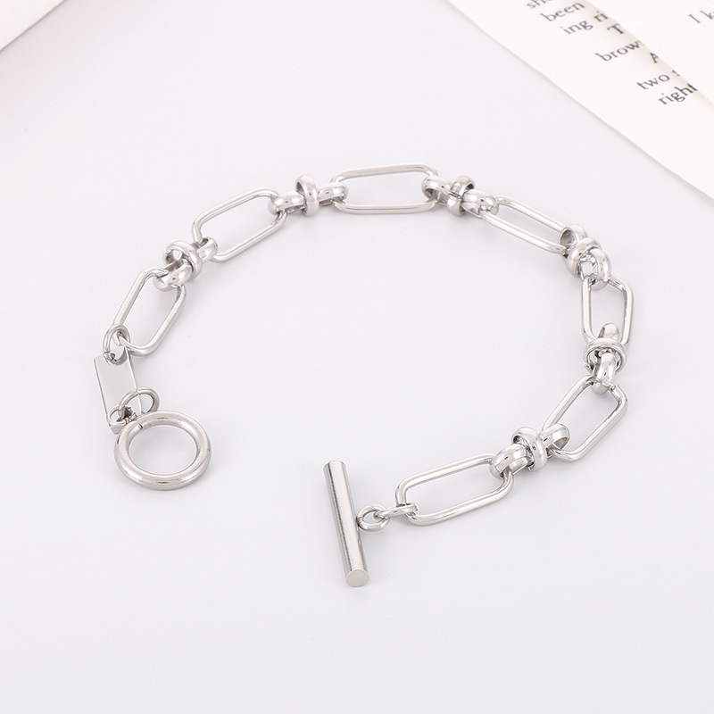 Bracelet steel color