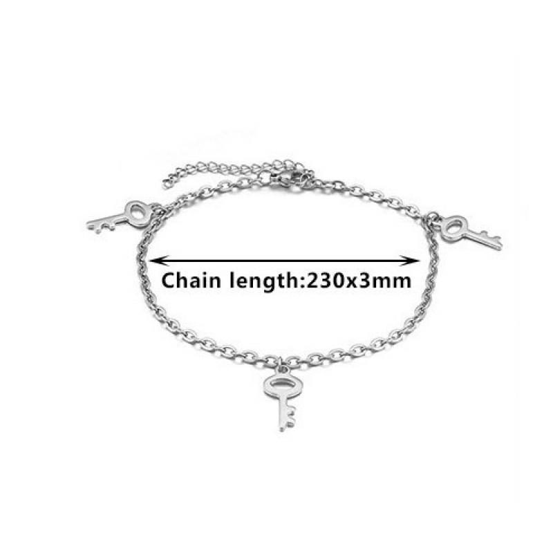 3:Anklet - Steel color