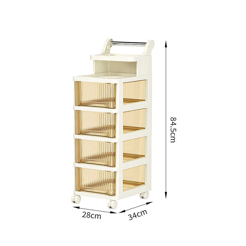 Transparent drawer [ 28 wide ] high six layers