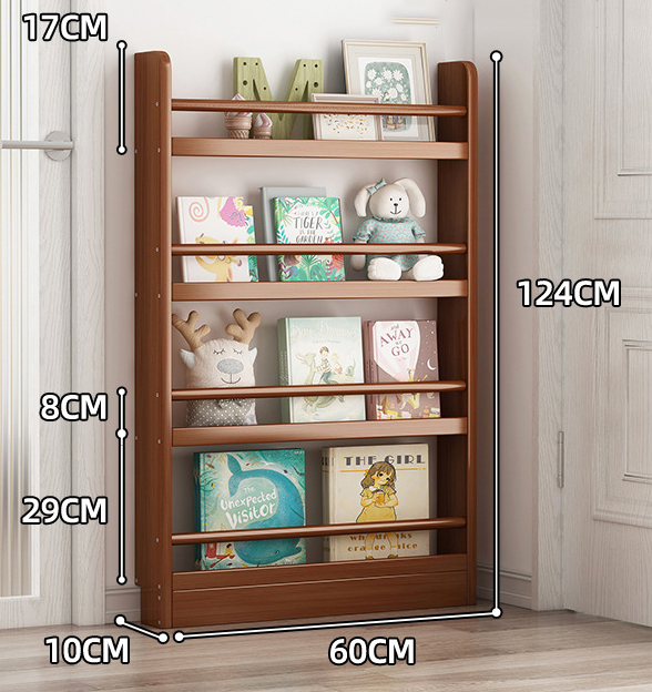 Four floors 60 long door rear storage rack