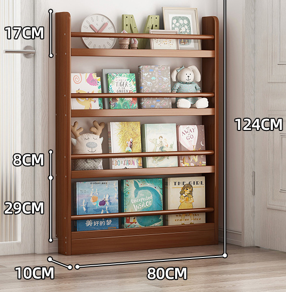 Four floors 80 long door rear storage rack