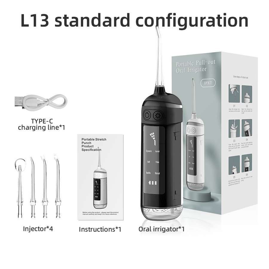 L13 English Version - Black - Small Package 4.7*5.7*16.2CM