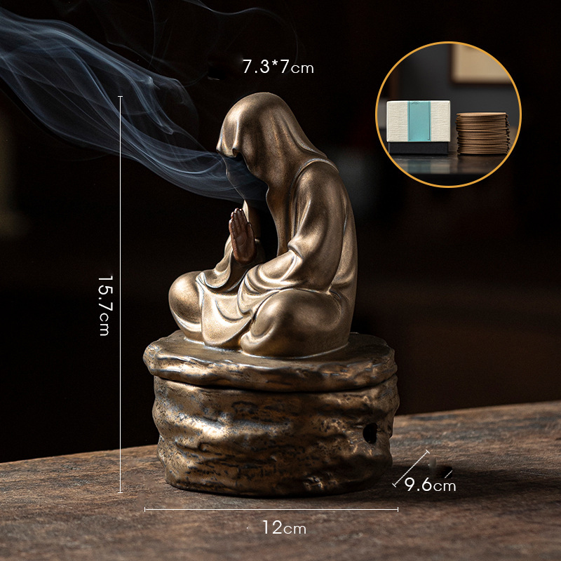 2:Incense burner and sandalwood