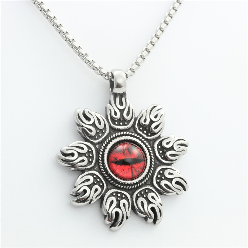 1:Red Eye Pendant (without chain