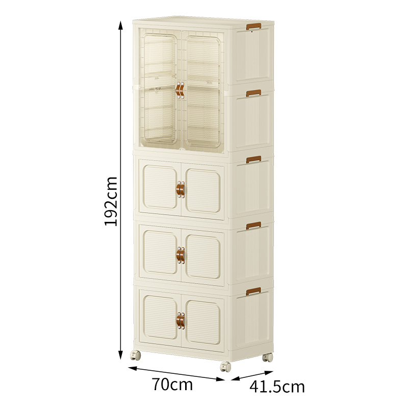 1-layer wardrobe   three-layer folding box