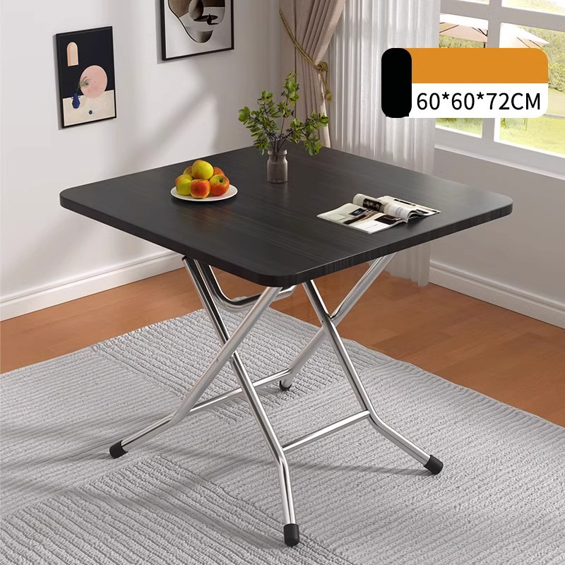 Black brushed 60*60*50 square table