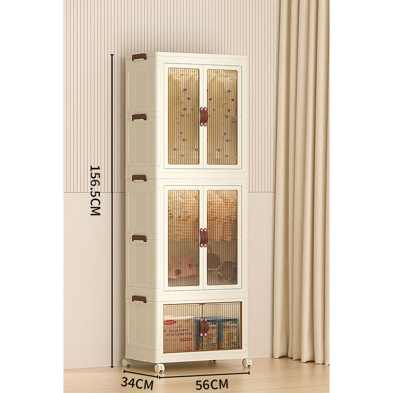 56CM 1-storey storage box   2-storey wardrobe