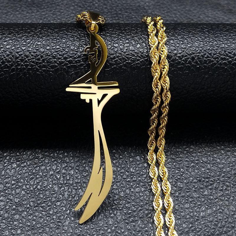 Gold pendant