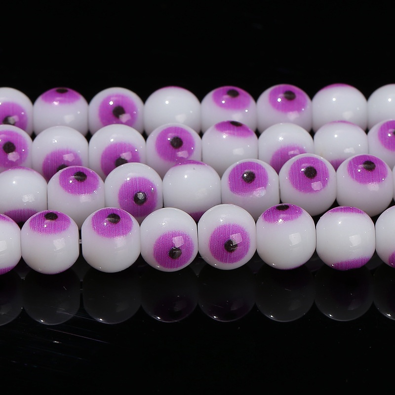 purple 6mm/60pcs