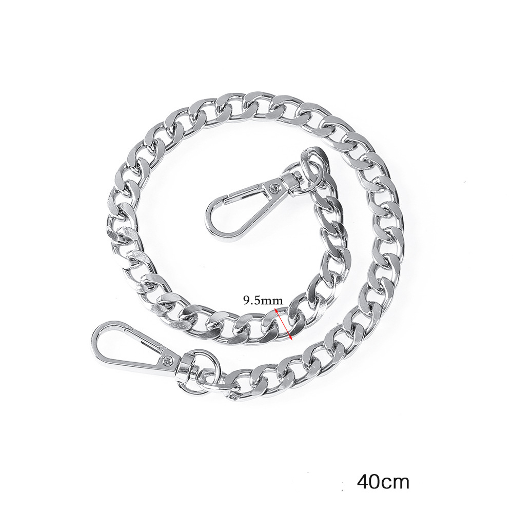 Silver 9.5mm long 40cm