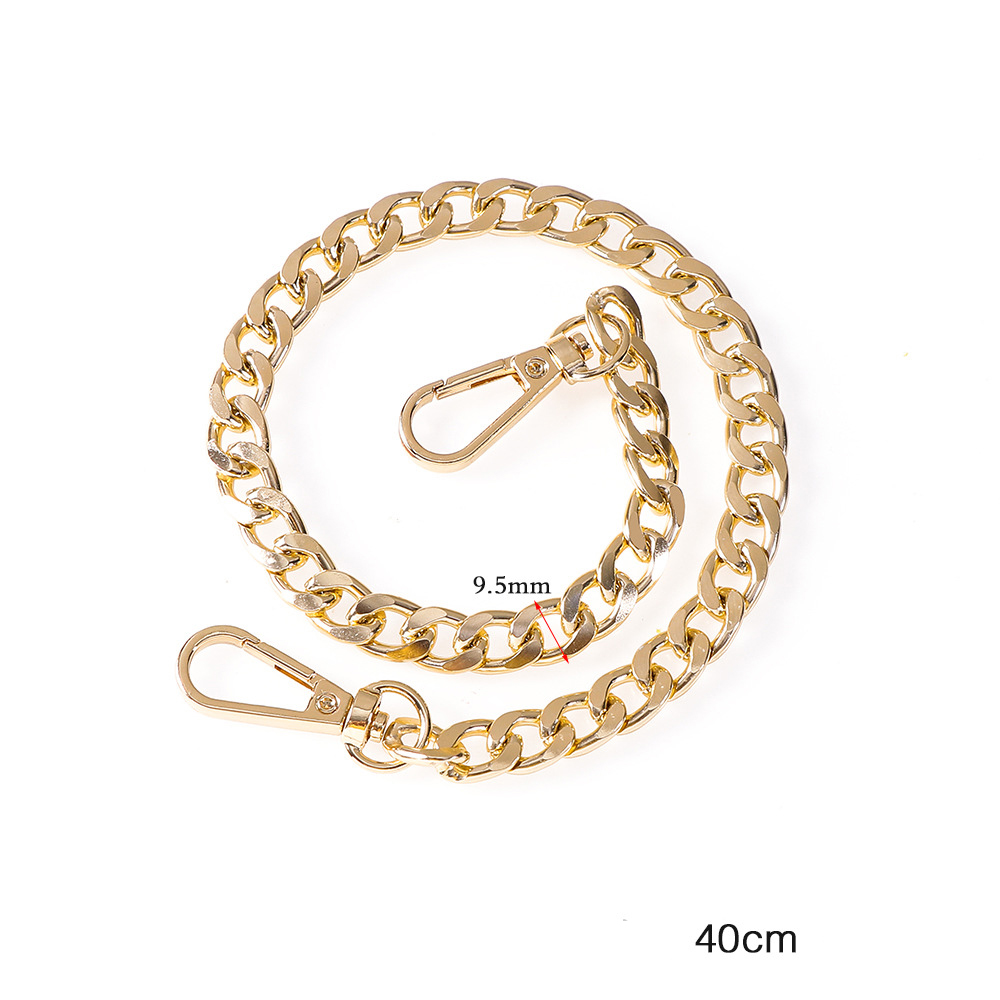 Light gold 9.5mm long 40cm