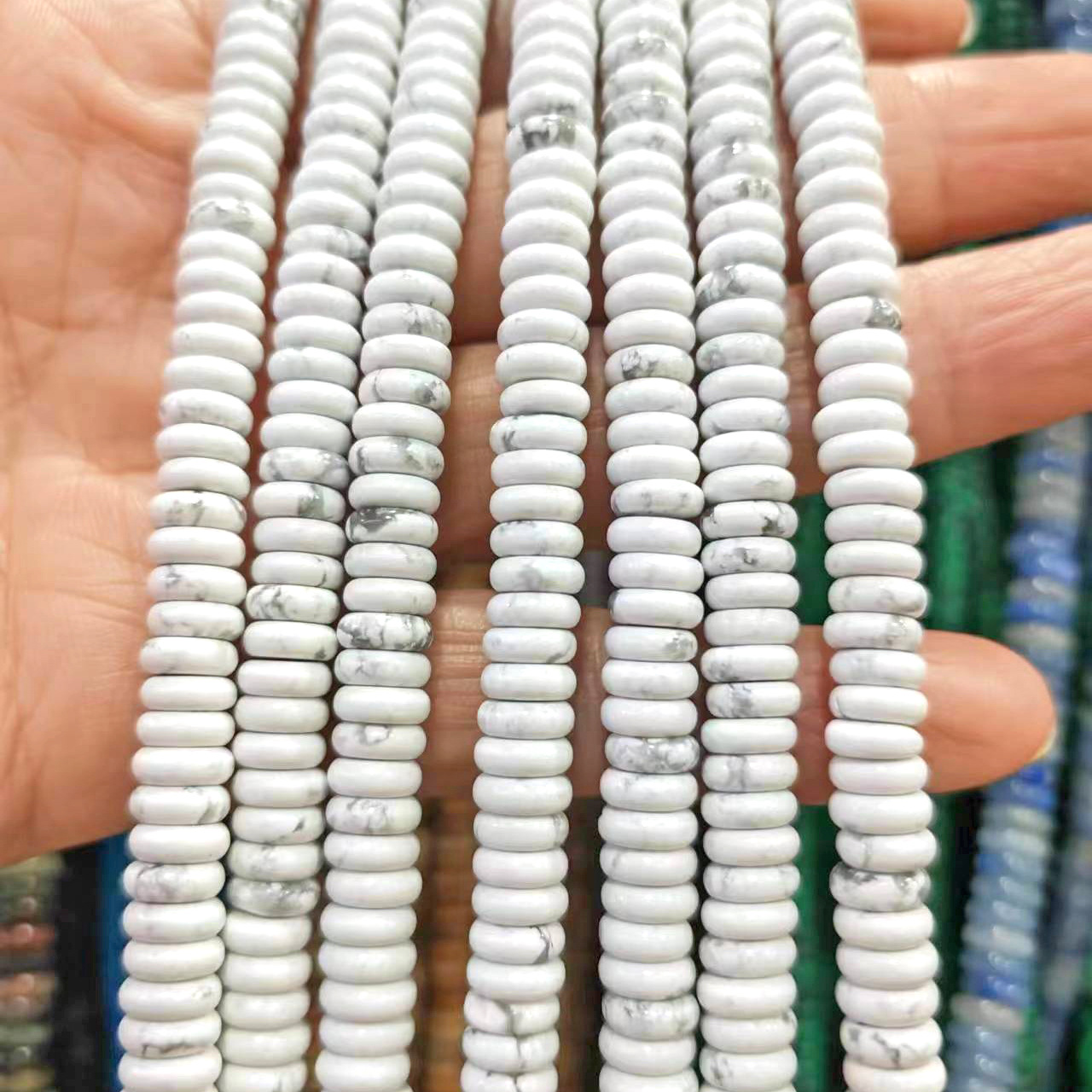 9 White Turquoise