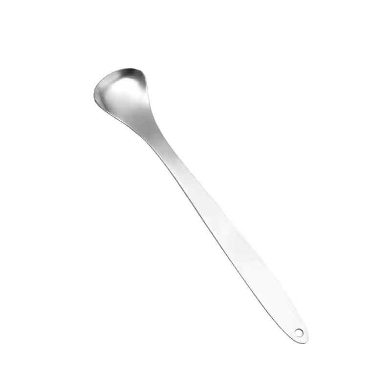 Spoon type tongue scraper