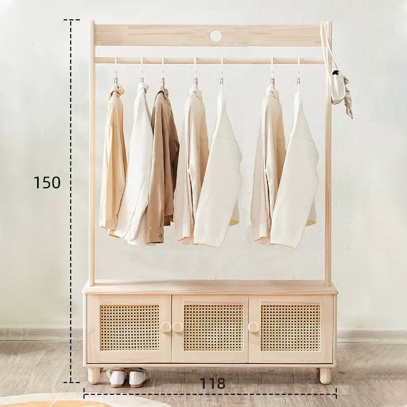 Solid wood adult hanger Cabinet (medium)